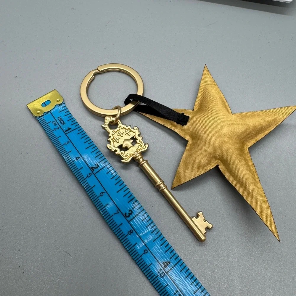 Chanel Womens Keychain OS Gold Star Key Charm VIP Joaillerie Celestial Luxury